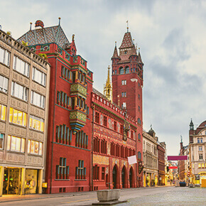 stadt basel schweiz panorama